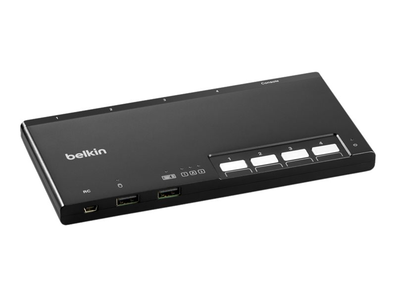 Belkin Modular Secure - KVM-Switch - 4 x KVM port(s)