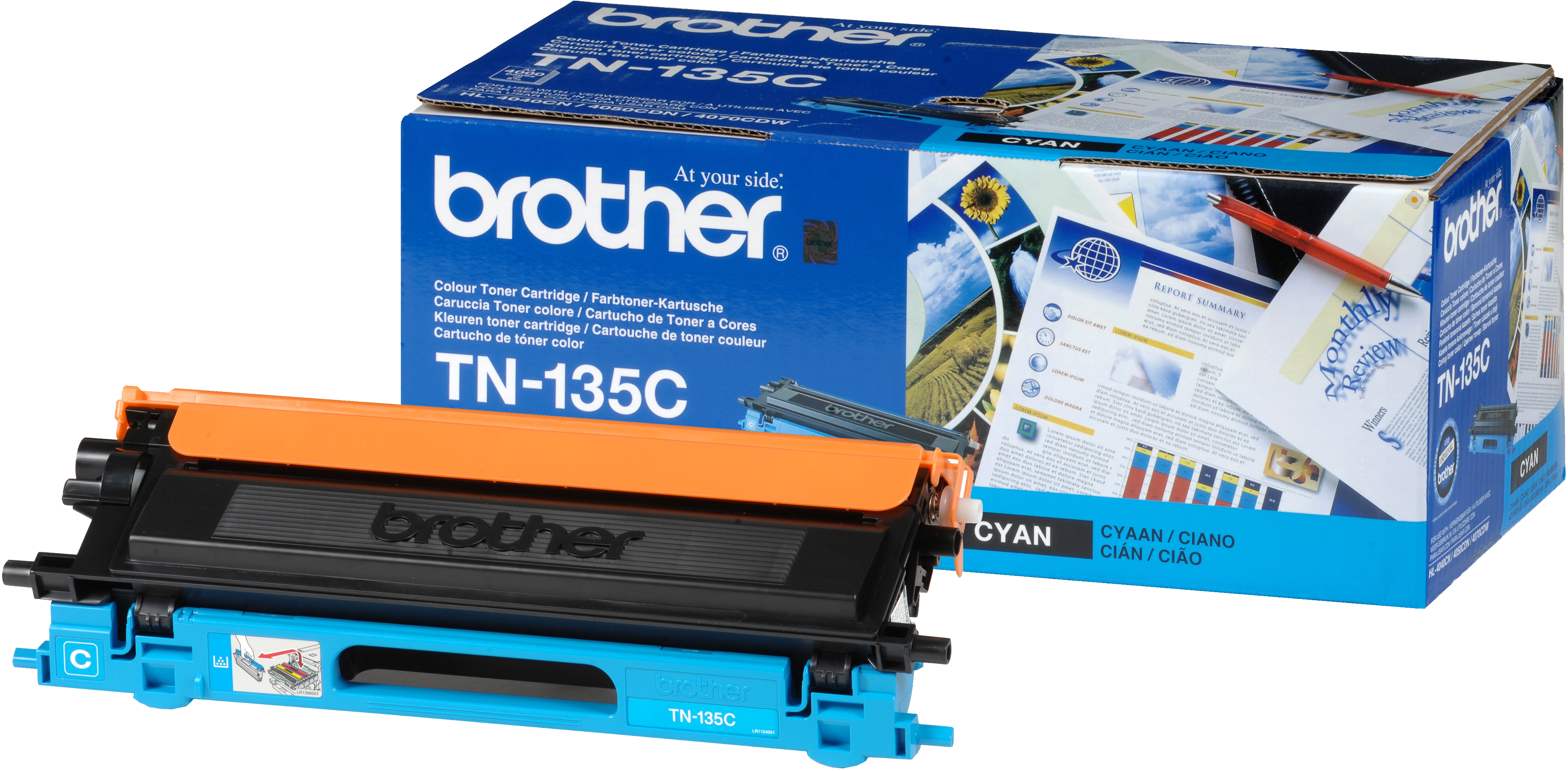 Brother TN135C toner cartridge 1 pc(s) Original Cyan