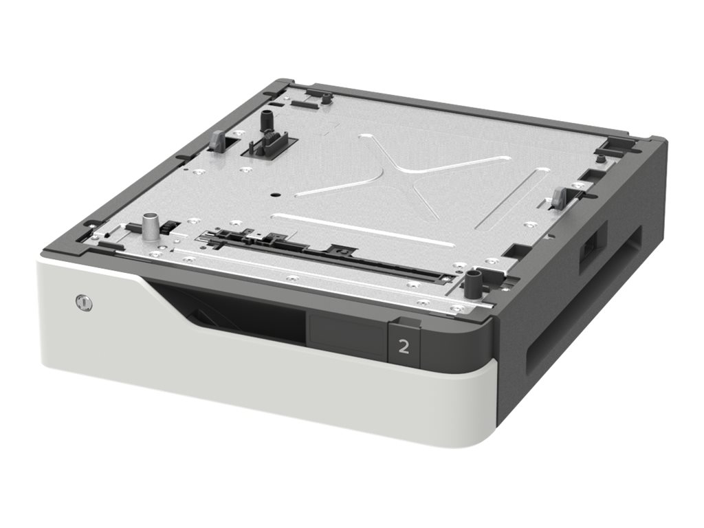 Lexmark Lockable Tray - Medienschacht - 550 Bl�tter in 1 Schubladen (Trays)