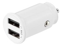 Deltaco USB-CAR125 - Auto - Zigarettenanznder - Wei