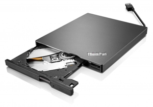Lenovo ThinkPad UltraSlim USB DVD Burner lecteur de disques optiques DVDRW Noir