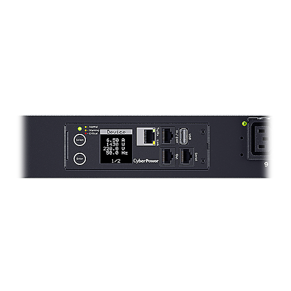 CyberPower Systems CyberPower Switched Metered-by-Outlet PDU81404 - Stromverteilungseinheit (Rack - einbauf�hig)