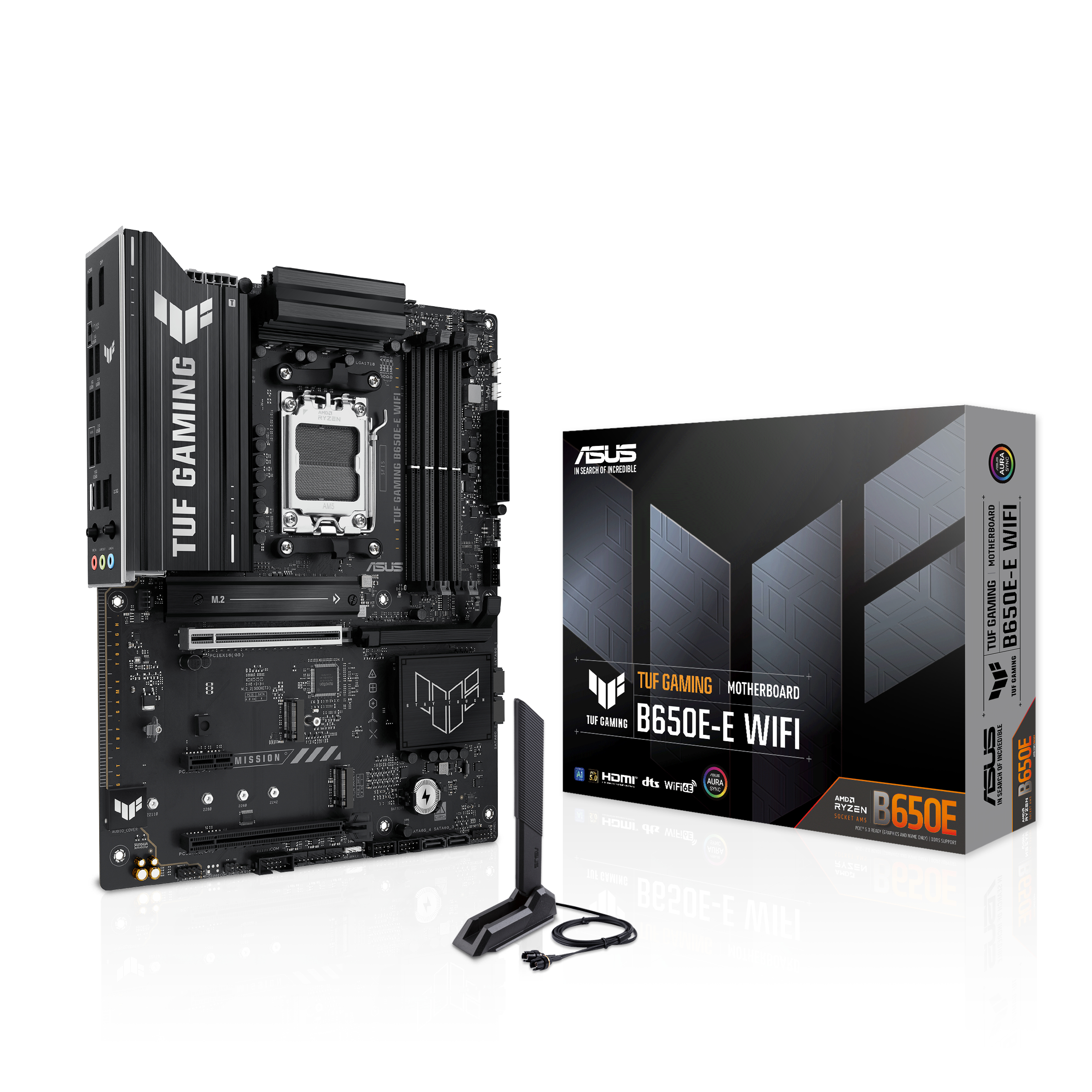 ASUS TUF GAMING B650E-E WIFI AMD B650 Emplacement AM5 ATX
