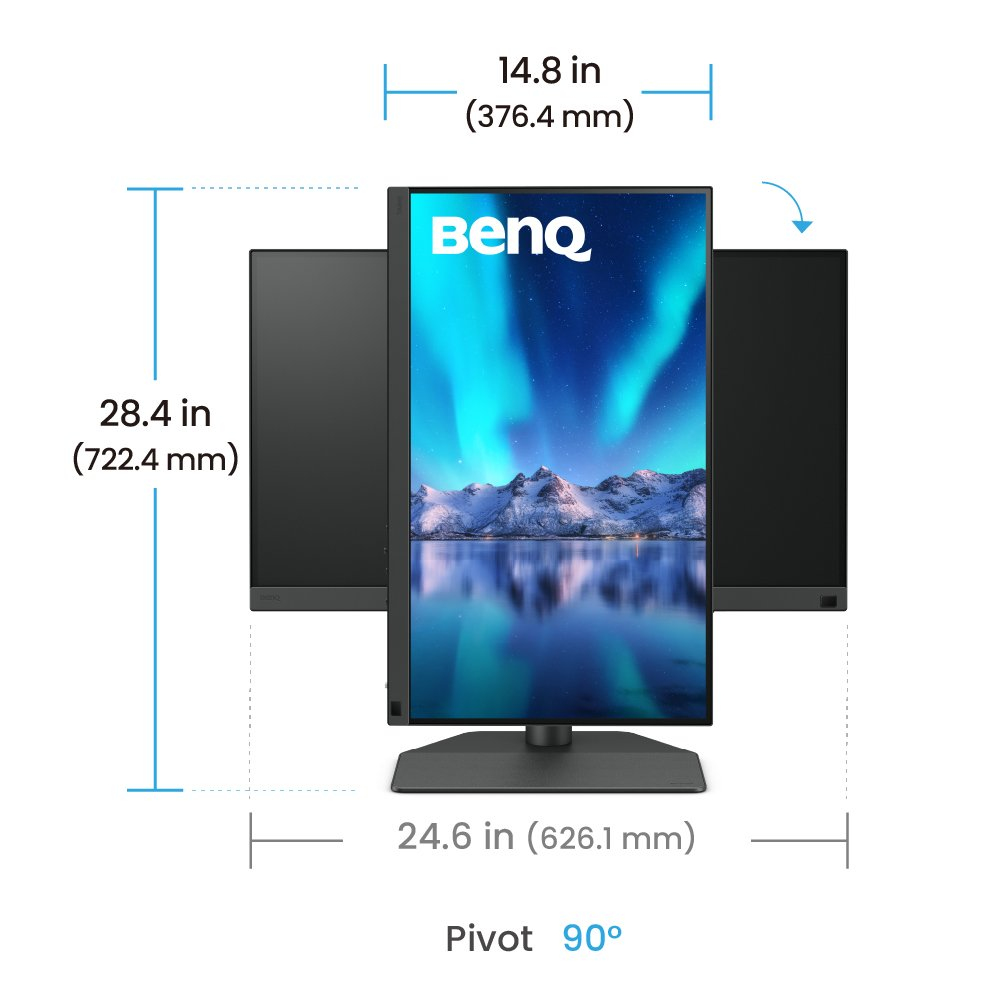 BenQ SW242Q - LED-Monitor - 61.2 cm (24.1)
