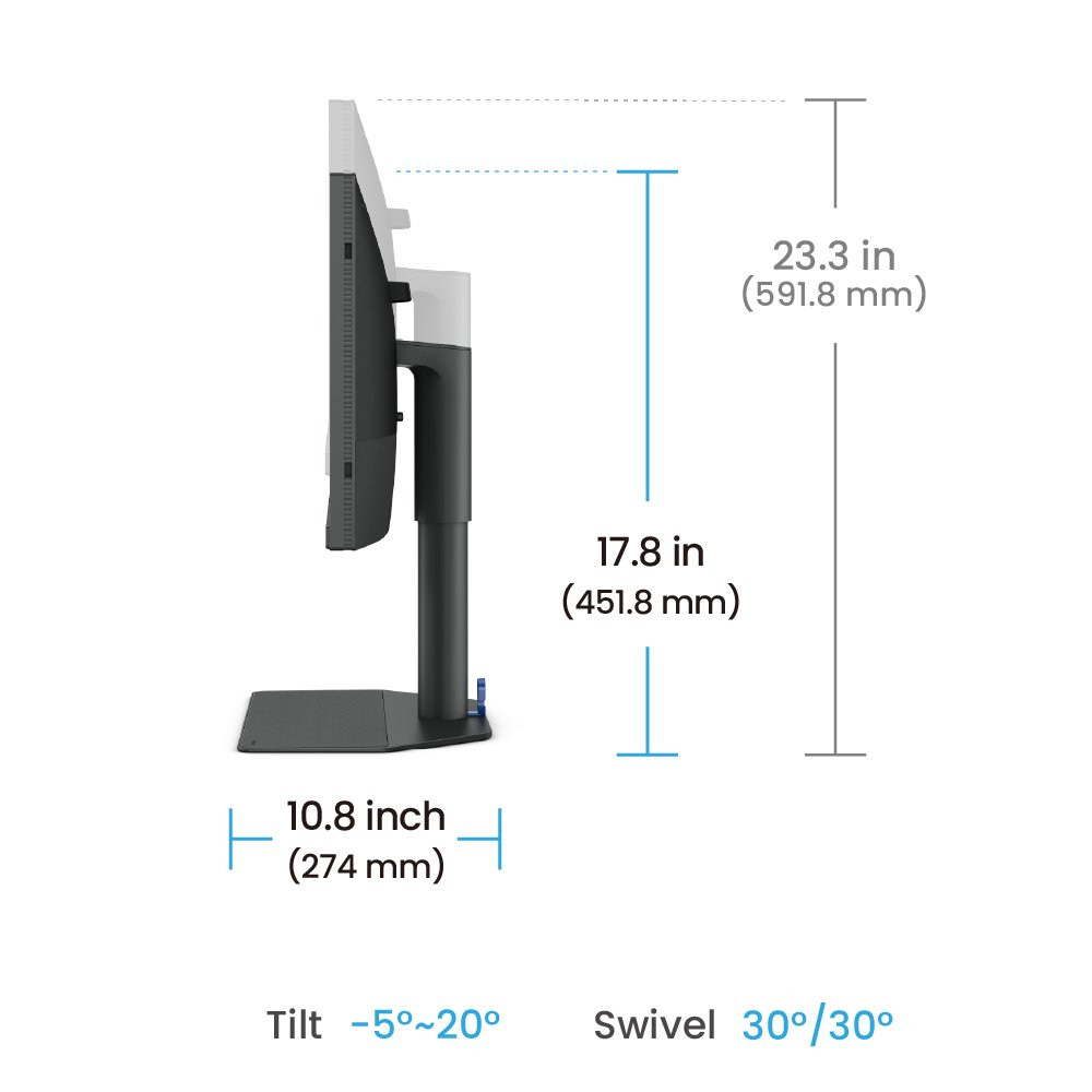 BenQ SW242Q - LED-Monitor - 61.2 cm (24.1)