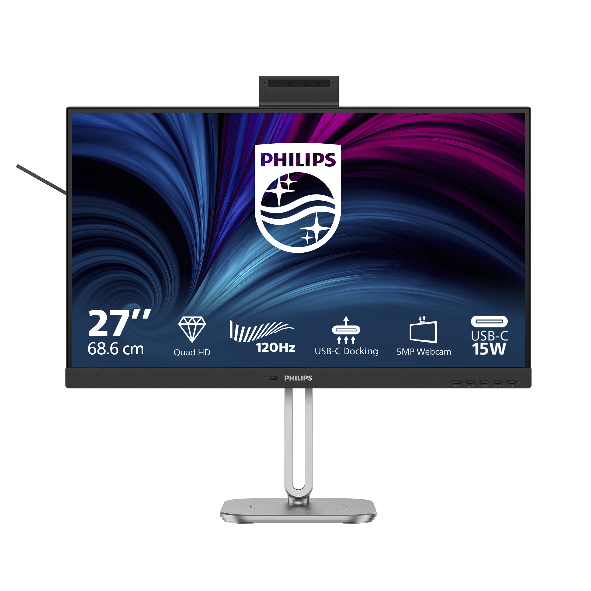 Philips 27B2U4601H/00 computer monitor 68.6 cm (27) 2560 x 1440 pixels