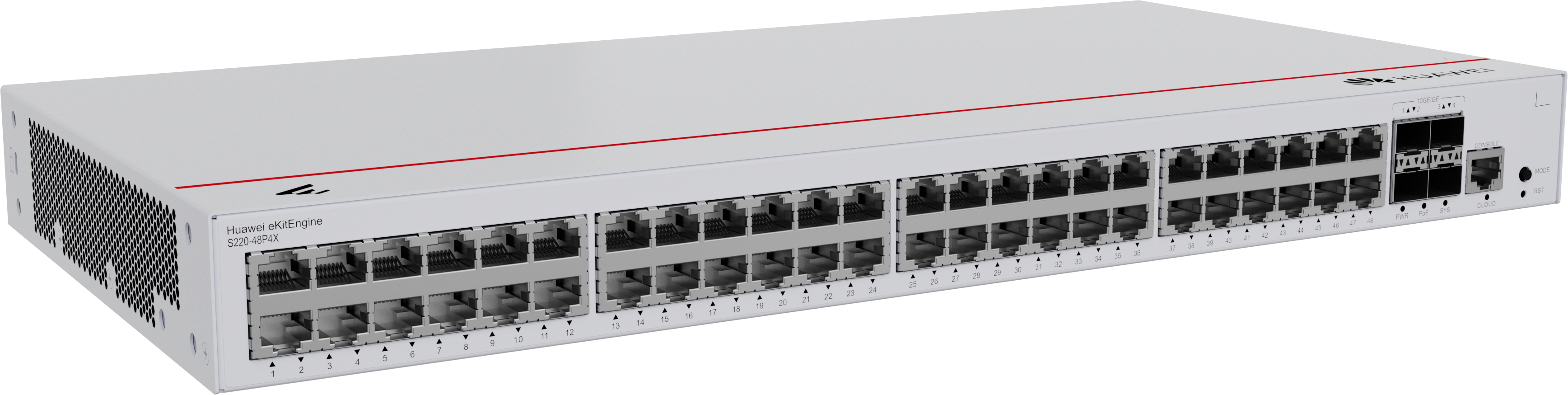 Huawei eKitEngine S220 Series S220-48P4X - Switch - managed - 48 x 10/100/1000 (PoE+)