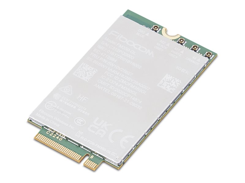 Lenovo ThinkPad Fibocom FM350-GL 5G Sub-6 GHz M.2 WWAN Module for X1 Carbon Gen