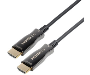 Transmedia Aktives HDMI Glasfaser Kabel, 10 m, 4K UHD, C 508-10 M