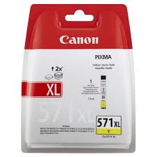 Canon CLI-571Y XL cartuccia dinchiostro Originale Resa elevata (XL) Giallo