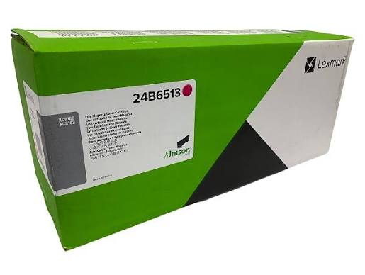 Lexmark 24B6513 cartuccia toner 1 pz Originale Magenta