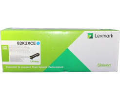 Lexmark 82K2XCE cartuccia toner 1 pz Originale Ciano
