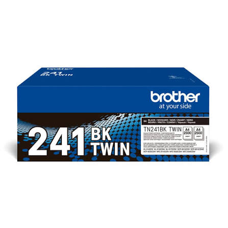 Brother TN241BK - 2x Toner schwarz - f�r DCP-9015, DCP-9020, HL-3140, HL-3150, HL-3170, MFC-9140, MFC-9330, MFC-9340