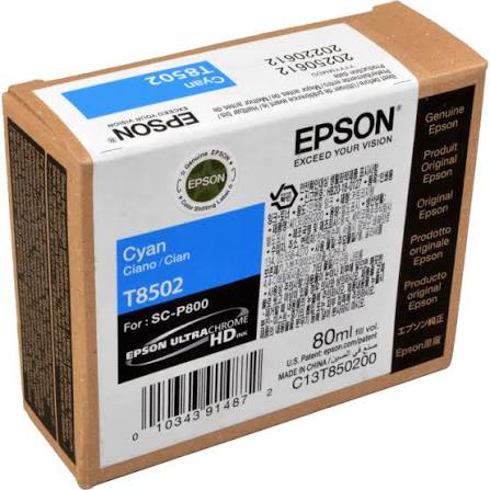 Epson Singlepack Cyan T850200