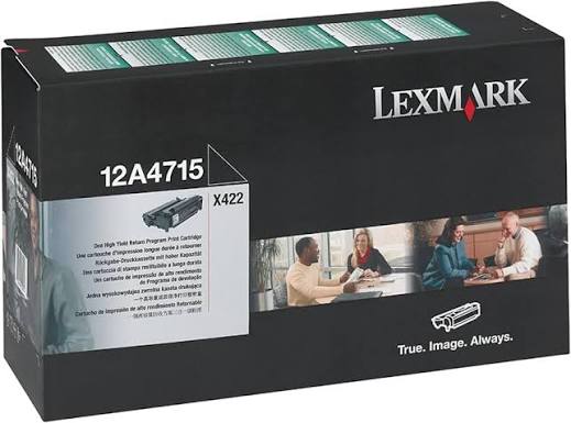 Lexmark X422 High Yield Return Program Print Cartridge Cartouche de toner Original Noir