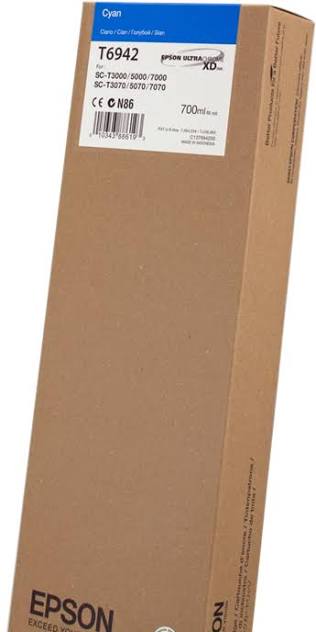 Epson T6942 - C13T694200 - Tinte cyan - f�r SureColor SC-T3000, SC-T3200, SC-T5000, SC-T5200, SC-T7000, SC-T7200, T3270, T5270, T7270