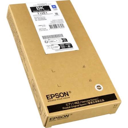 Epson T12E1 - C13T12E140 - Tinte schwarz - f�r WorkForce Pro WF-M5399DW WF-M5899DWF
