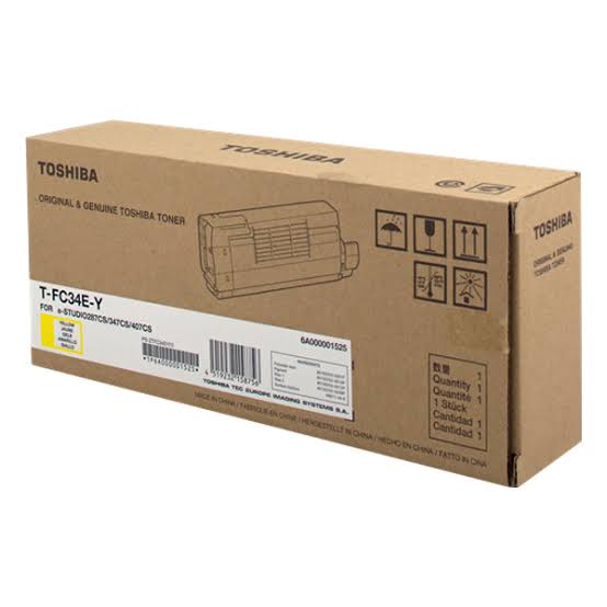 Toshiba T-FC34E-Y - 6A000001812 - Toner gelb - f�r e-Studio 287CS/347CS/407CS