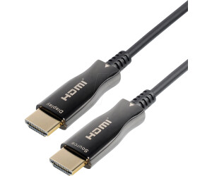 Transmedia Aktives HDMI Glasfaser Kabel, 70 m, 4K UHD, C 508-70 M