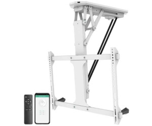 myWall Motorisierter & klappbarer Deckenhalter f�r Flachbildschirme, F�r Bildschirmgr��en 32 - 70 (81 -176 cm), Belastung bis 35 kg, mit Funk-Fernbedienung, Tuya-App, wei�