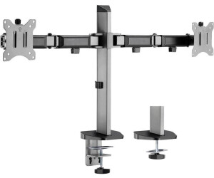 myWall Vollbeweglicher Tischhalter f�r 2 Flachbildschirme F�r Flachbildschirme 17 - 32 (43 - 81 cm), Belastung 9 kg (pro Bildschirm), H�henverstellbar