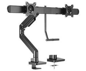 myWall H�henverstellbare Monitor Halterung mit Gasdruckfeder F�r 2 x Bildschirme 17 - 32 (43 - 81 cm), Belastung 1 - 9 kg je Bildschirm