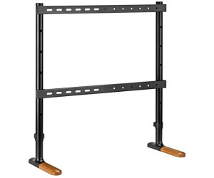 myWall Universal Standfu� f�r Flachbildschirme F�r Bildschirme 49 - 75 (124 - 190 cm), Belastung bis 40 kg, schwarz & Holzdesign