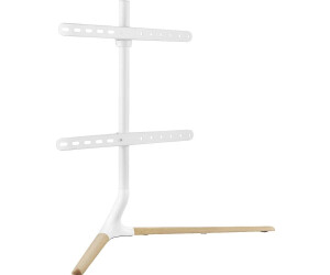 myWall Standfu� f�r Flachbildschirme F�r Bildschirme 49 - 70 (124 - 178 cm), Belastung bis 40 kg, wei� matt / Buche hell