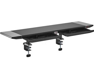 myWall Hyper Gaming Monitor Rack F�r Bildschirme, Laptops, usw. bis 20 kg, mit RGB Hintergrundbeleuchtung & eingebautem 2 Port USB Hub, mit Klemmbefestigung