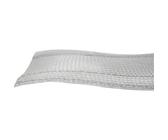 myWall Nylon Kabelummantelung mit Klettverschlu� Ideal um Kabel in einem Strang zu b�ndeln, 50 m im Karton, silber