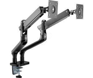 myWall Vollbeweglicher Tischhalter mit Federsystem & 2 USB-Anschl�ssen f�r 2x Flachbildschirme f�r Flachbildschirme 17 - 32 (43 - 81 cm), Belastung 2 -9 kg / Bildschirm
