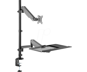 myWall Vollbeweglicher Tischhalter f�r Monitor & Tastatur F�r Bildschirme 17 - 32 (43 - 81 cm), mit Gasdruckfeder, Belastung 1-8 kg