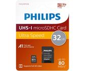 Philips MicroSDHC 2-Pack 32GB Class 10 UHS-I U1 incl. Adapter