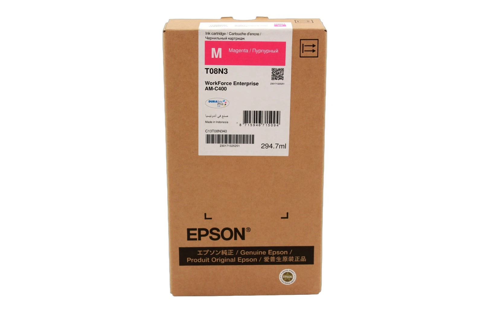 Epson C13T08N340 cartouche dencre 1 pi�ce(s) Original Magenta