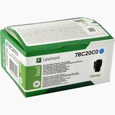 Lexmark 74C20C0 Cartouche de toner 1 pi�ce(s) Original Cyan