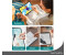 4smarts 540565 - Tablet - Apple - Wei� - iPad Mini 6th Gen. (2021)/A2568iPad Air 4th Gen. (2020)/A2316,A2072,A2324,A2325iPad 10.9 10th Gen.... - Kapazitiv - Aluminium
